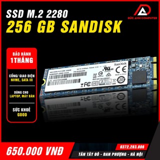Ssd m.2 2280 256 gb sandisk