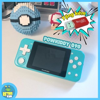  Máy Chơi Game Powkiddy Q90   Retrogame Rs97 Màn Hình 3inch IPS Chơi PS1 GBA GBC MAME NES... Tích Hợp Sẵn 3000+ Games 