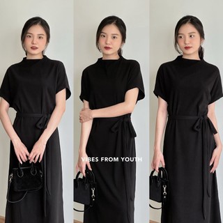ĐẦM NHUNG CÁNH DƠI KÈM DÂY_DA701