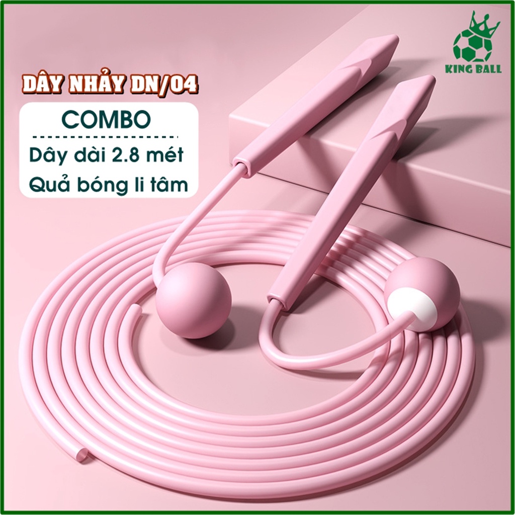 Dây Nhảy Không Dây Giảm Cân DN/04, Dây Nhảy Thể Dục Giá Rẻ Phù Hợp Trẻ Em Người Lớn Tập Thể Thao Gym