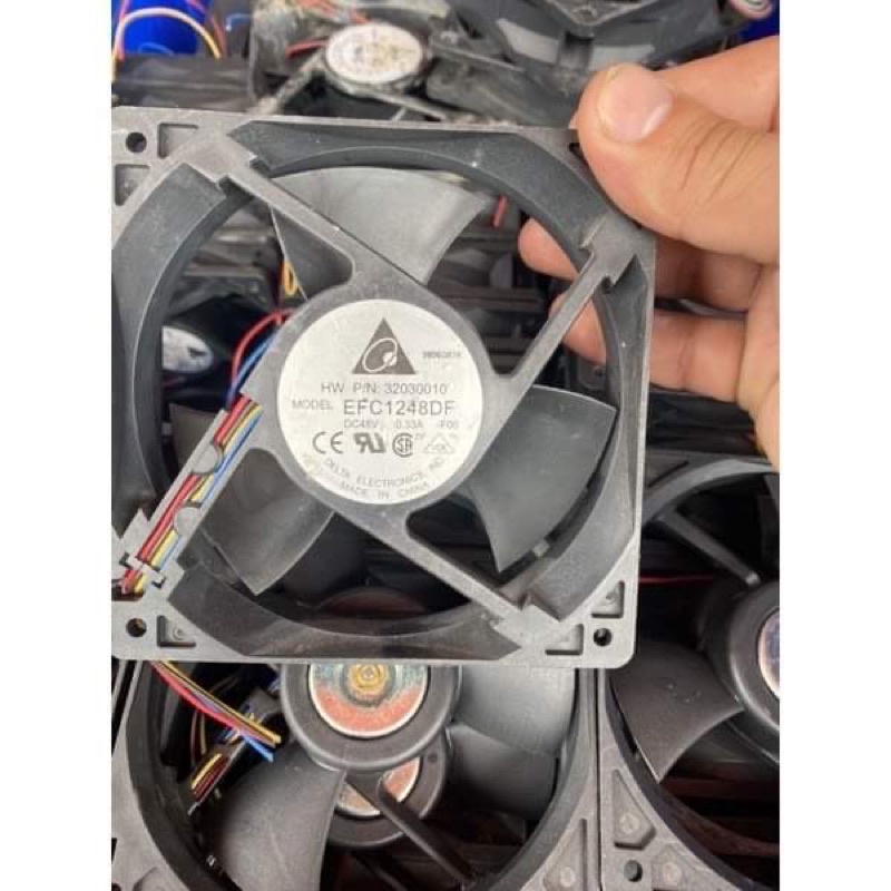 Quạt 48v 12cm chính hãng chống ẩm hàng tháo máy loại tốt