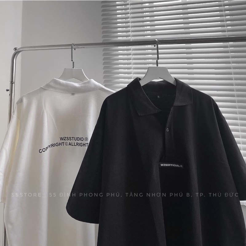 Áo polo chữ WZS TTA876