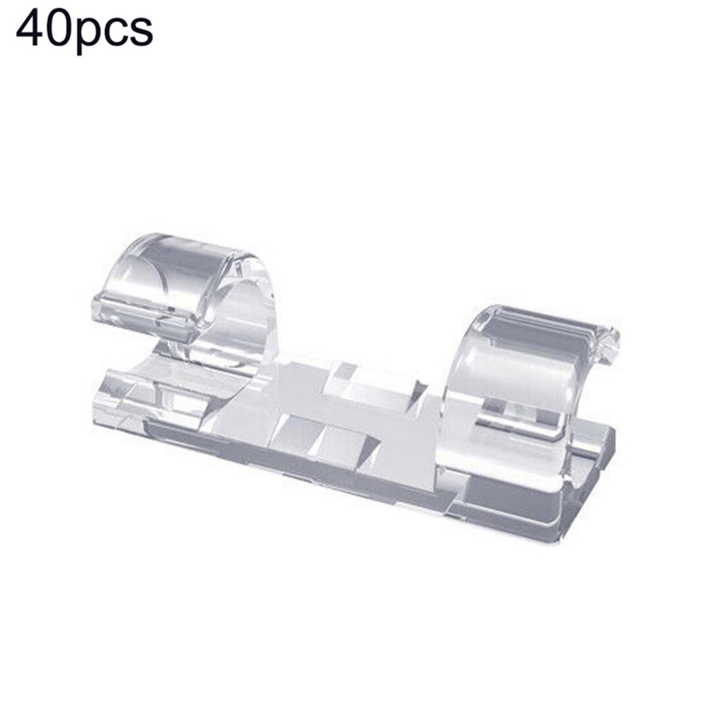 Set 20/ 40 giá đỡ kẹp dây cáp LENOVO tự dính