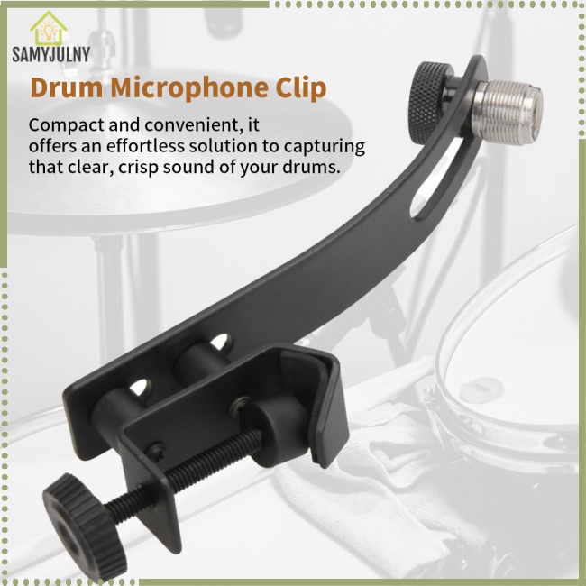 Giá Đỡ Micro Kẹp Trống SAM Gj03 Chống Sốc Tùy Chỉnh Tiện Dụng