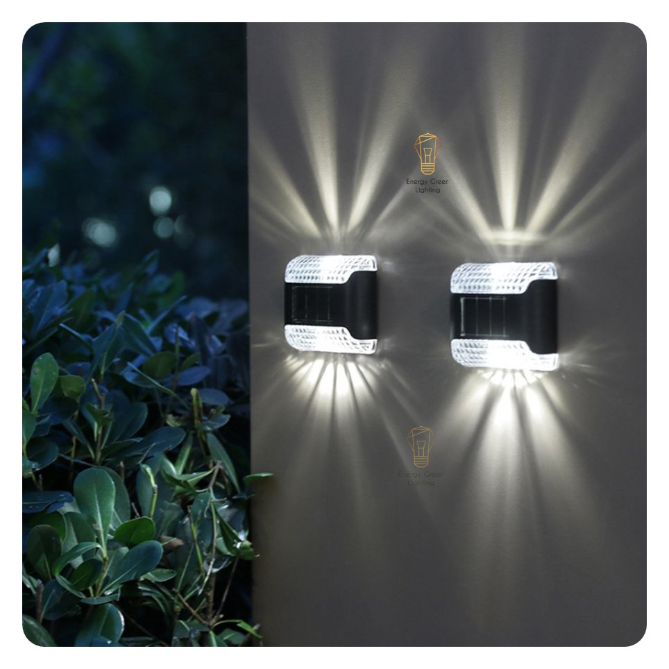 Đèn Gắn Tường Energy Green Lighting Hiệu Ứng XY MT-1231 - Sử Dụng Năng Lượng Mặt Trời - Bảo Hành 12 Tháng