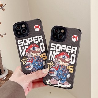 Ốp Điện Thoại Mềm Hình Super Mario Dễ Thương Cho Apple iPhone 7 8 14 + Plus SE 2020 X XS XR 11 12 13 14 Pro Max