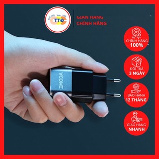 Cục sạc nhanh 18w chuẩn qc 3.0 acome ac01, củ sạc nhanh 3a 18w hàng chính hãng acome ac01, cốc sạc nhanh 18w chuẩn qc3.0