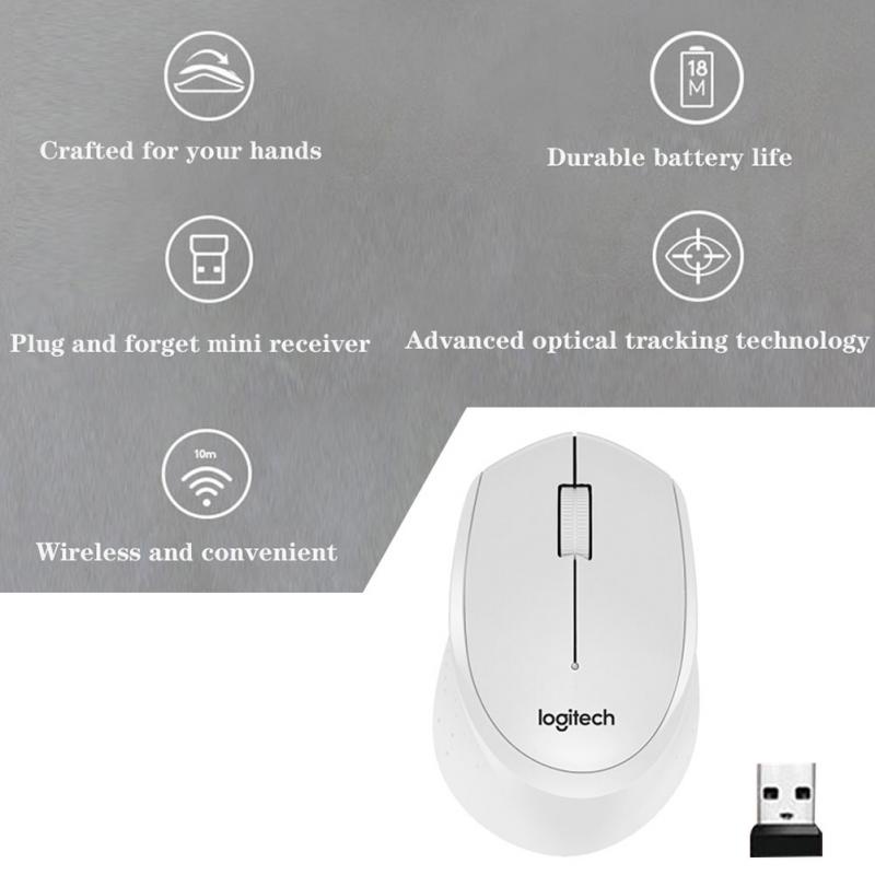Chuột không dây Logitech M330 Gọn Nhẹ Và Không Gây Tiếng Ồn