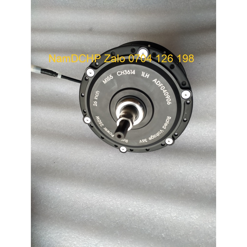 Động Cơ DAPU Nhật mới- Chế xe đạp Bánh Béo thành xe Điện - 36v250w tốc độ 40 km.h