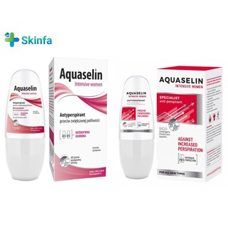 Lăn nách aquaselin intensive women cho nữ không mùi không thâm nách giảm mồ hôi lên đến 72h