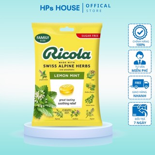<DATE: 2026> KẸO NGẬM THẢO DƯỢC RICOLA KHÔNG ĐƯỜNG - 105 VIÊN/BỊCH