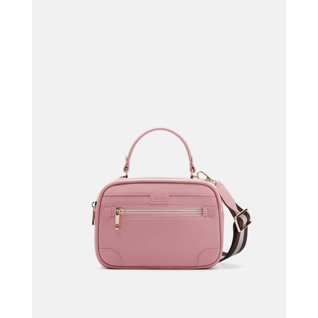 Túi xách đeo chéo unisex hình hộp Blanda chất liệu da tổng hợp Mini Bella 9TNPU27