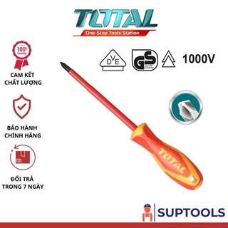 Tua vít bake cách điện total thtispz180 đuôi tròn cách điện lên đến 1000v, chứng nhận vde