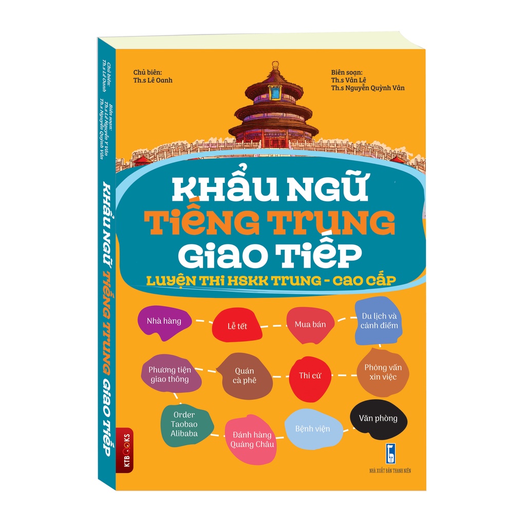 Sách-Khẩu Ngữ Tiếng Trung Giao Tiếp Luyện Thi HSKK Trung - Cao Cấp