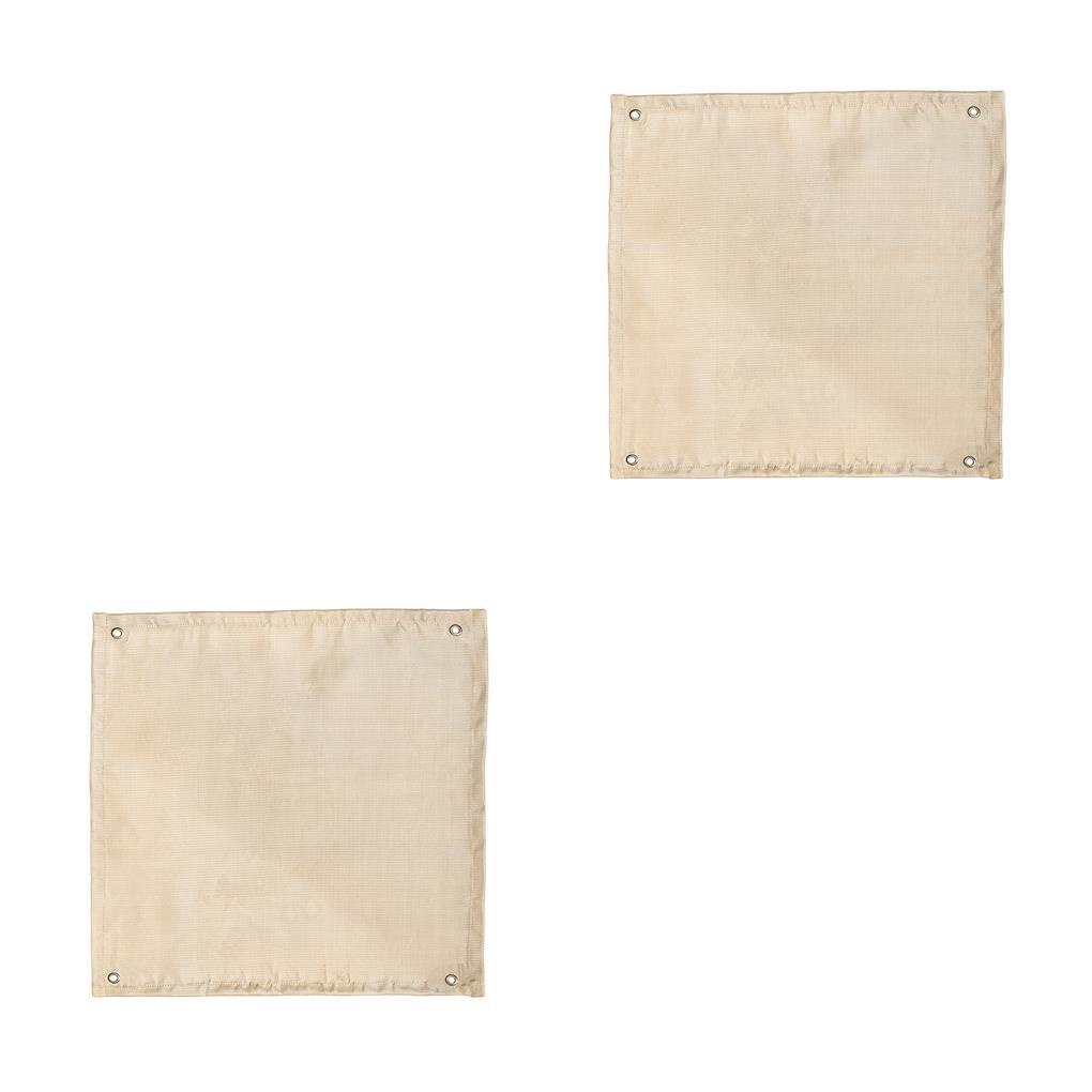 1 / 2 / 3 Thảm Nướng Cách Nhiệt Chống Cháy Có Thể Gập Lại Bảo Vệ Cho Hoạt Động Ngoài Trời