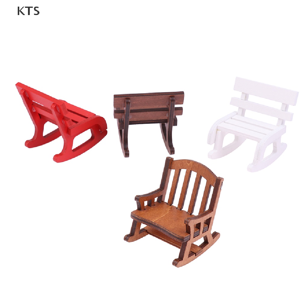 Mô Hình Ghế Bập Bênh Mini Trang Trí Nhà Búp Bê