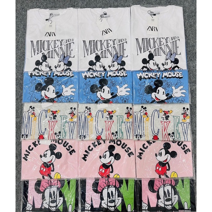 Áo thun mickey ZR siêu xinh