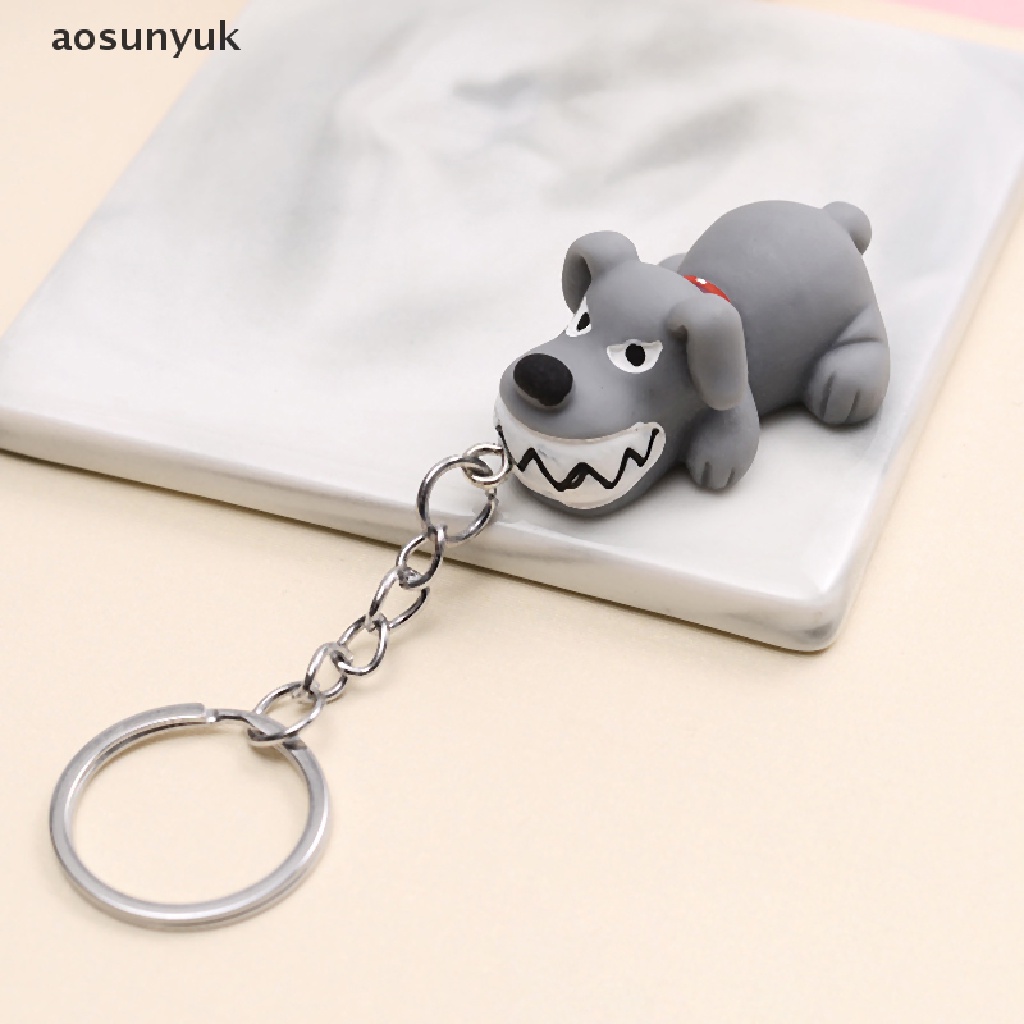 Aosunyuk Móc Chìa Khóa Xe Hơi / Điện Thoại Họa Tiết Hoạt Hình Động Vật / Cá Sấu / Sư Tử Dễ Thương Vui Nhộn Dùng Làm