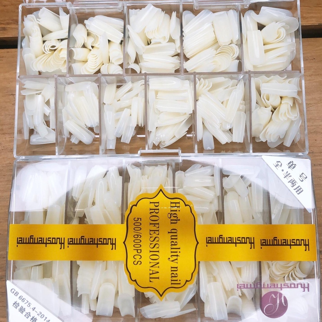 Up Hsm Hộp Xịn Đen Đét Tem Vàng Lẻ size nails