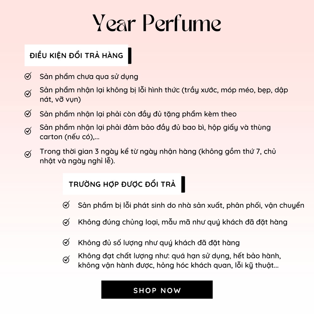 Tinh Dầu Nước Hoa Unisex Year Quyến Rũ Bí Ẩn, Ngọt Ngào Thơ Ngây Dạng Chai Xịt 10ML Lưu Hương Lâu