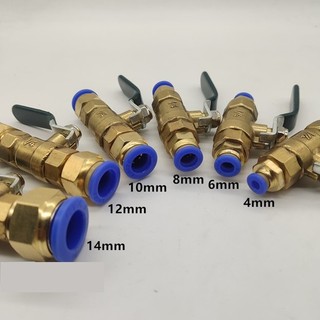 Van khóa ống hơi, phun sương nối nhanh 2 đầu ống