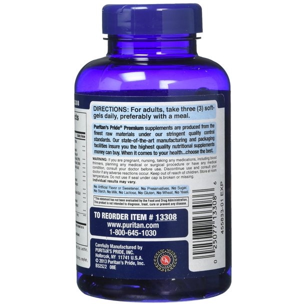 Viên uống hổ trợ xương khớp Puritan's Pride Glucosamine Chondroitin MSM 120 viên  của Mỹ