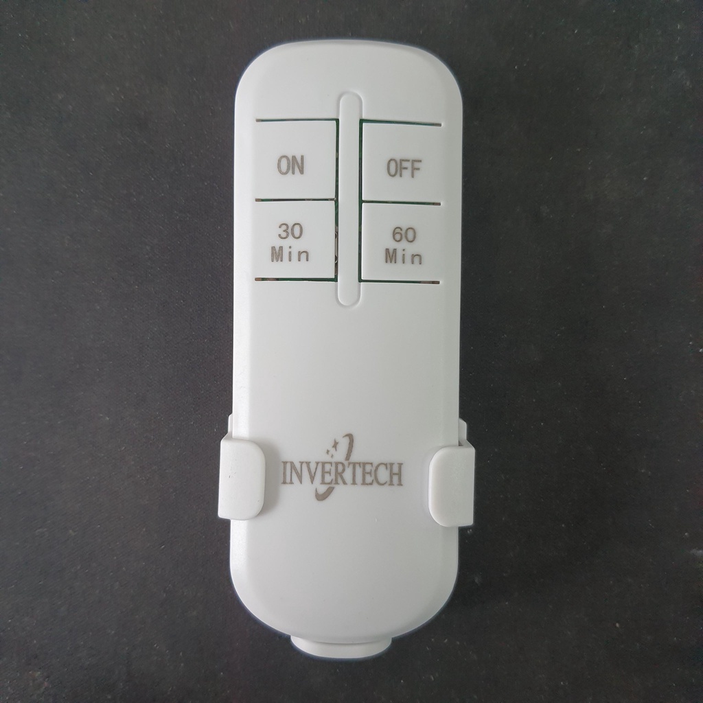 Đui đèn điều khiển từ xa E27 220V 100W INVERTECH có chức năng hẹn giờ tắt HÀNG CHÍNH HÃNG bắt sóng khoẻ xuyên tường