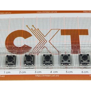 Nút nhấn smd 4 chân 6x6x5mm, nút nhấn 6x6 h5mm
