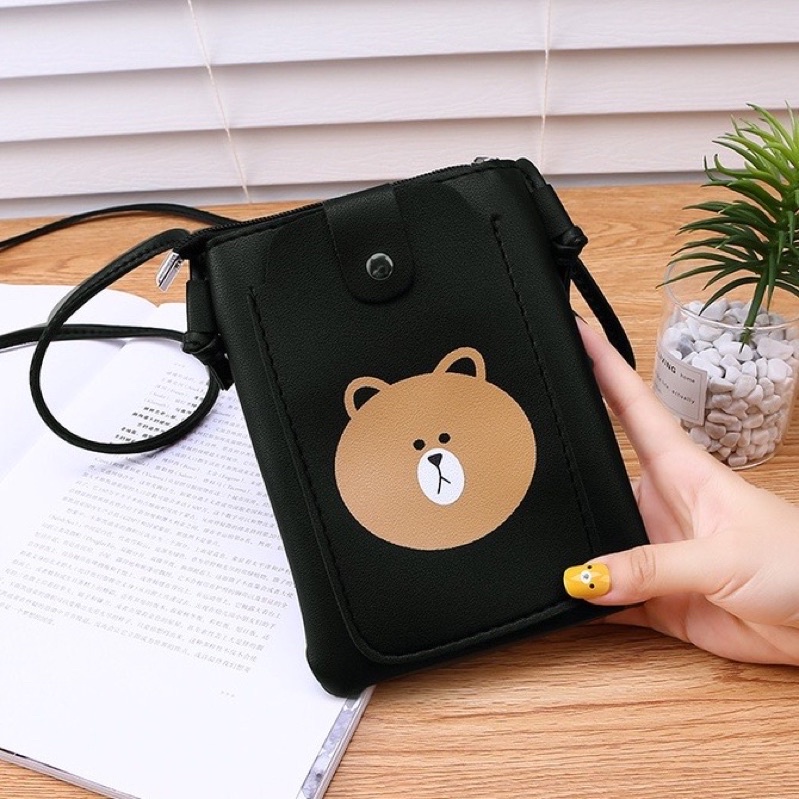 Túi da mini đeo chéo