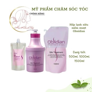 Kem ủ tóc, hấp tóc tại nhà, hấp lạnh siêu mượt Obsidian Silk Treatment Hàn Quốc