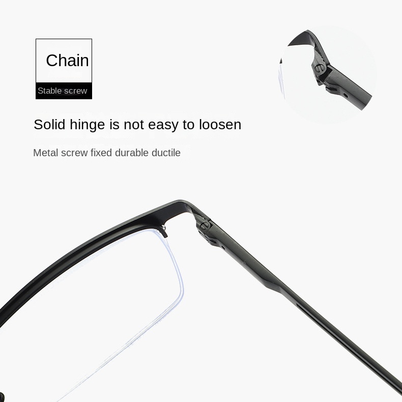Kính Bảo Hộ Chống Lóa HD 100 ~ + 400 Phong Cách Doanh Nhân Cho Nam