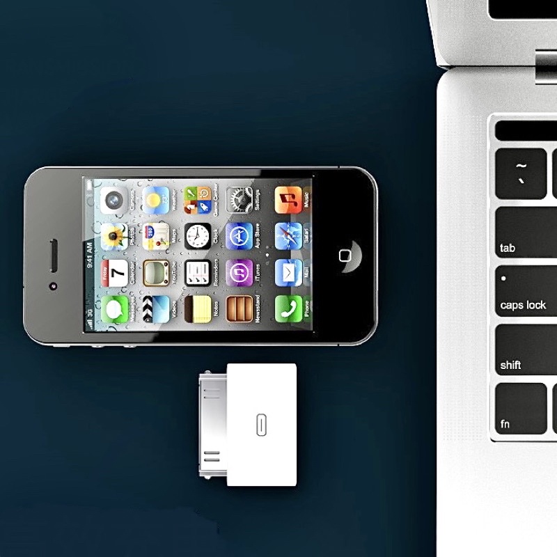 🌈 Adapter chuyển dây cáp sạc nhanh lightning 14 8 pin sang chân sạc lightning 4S 30 pin i Phone Pad 1 2 3 3G 3GS 4 4G 11