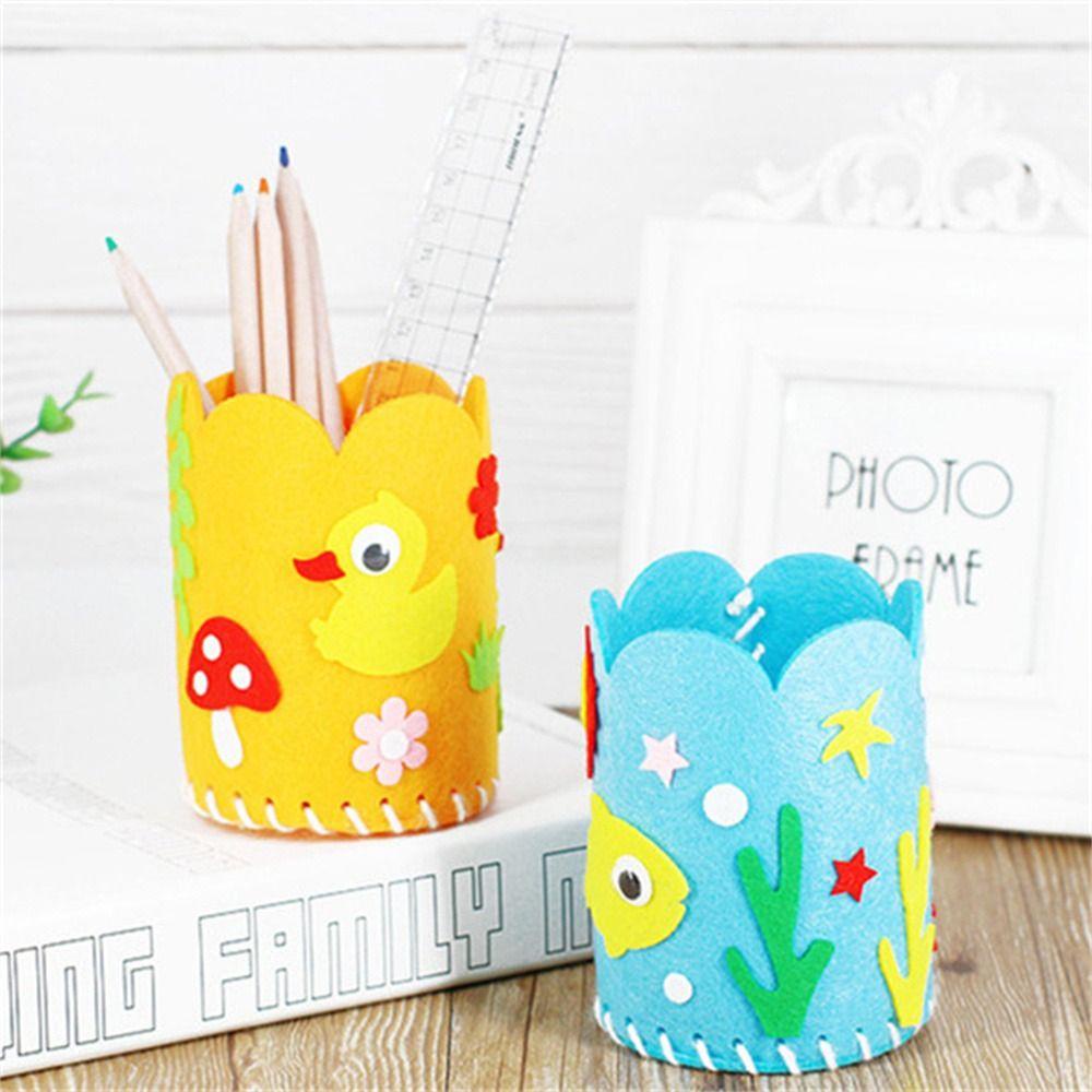 ANEMONE Giá Đỡ Bút Thủ Công DIY Sáng Tạo Cho Bé