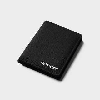 Ví vải canvas đựng thẻ card ERIC dáng ngang, đứng màu đen NewHope