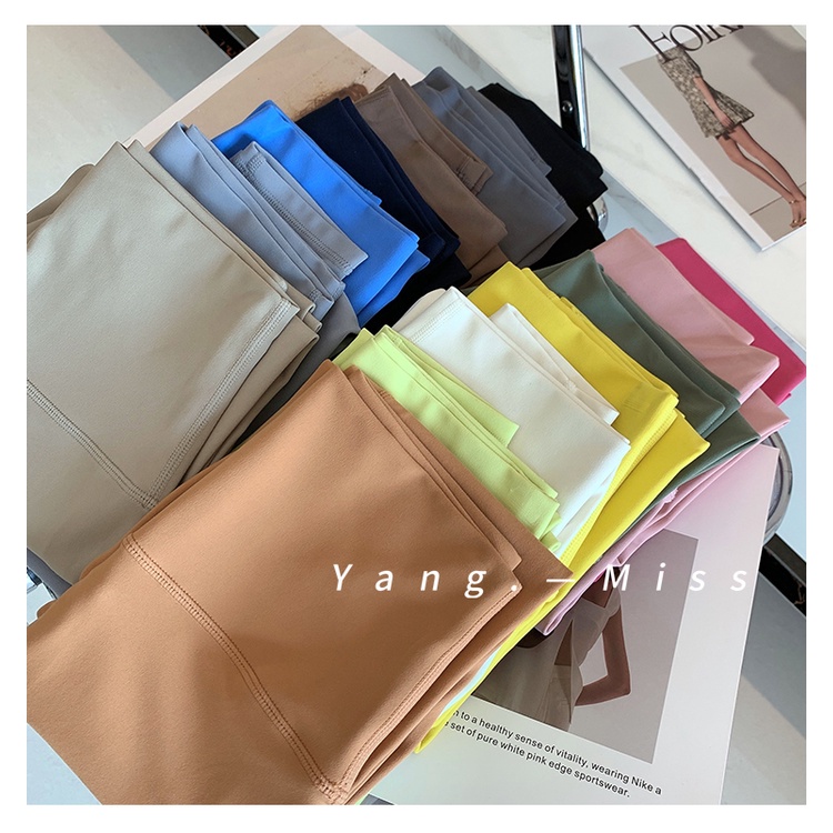 Quần Dài Thể Thao Hình Đám Mây Không Đường May Lưng Cao Nâng Hông Tập Yoga Thể Hình