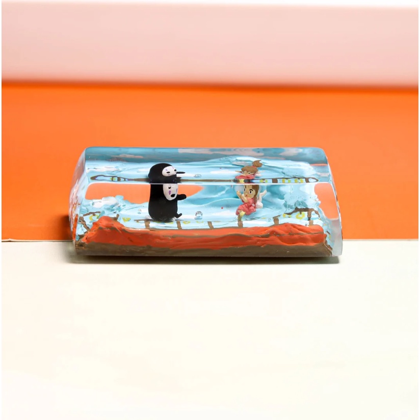 Keycap no face, Nút bàn phím vô diện siêu cute, phù hợp cho mọi bàn phím cơ tiêu chuẩn