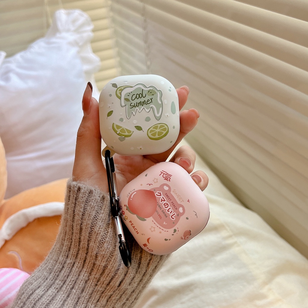 Miếng dán nước silicone mờ cho samsung buds 2pro / live / pro earphone case