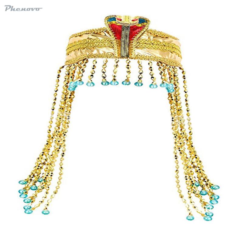 Băng Đô Cài Tóc Hình Rắn Phong Cách Nữ Hoàng Cổ Điển Thời Trang Dùng Hóa Trang Halloween