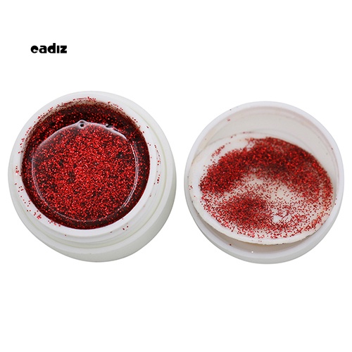 Set 12 Lọ Gel Kim Tuyến Nhiều Màu Sắc Dùng Để Trang Trí Móng Nghệ Thuật