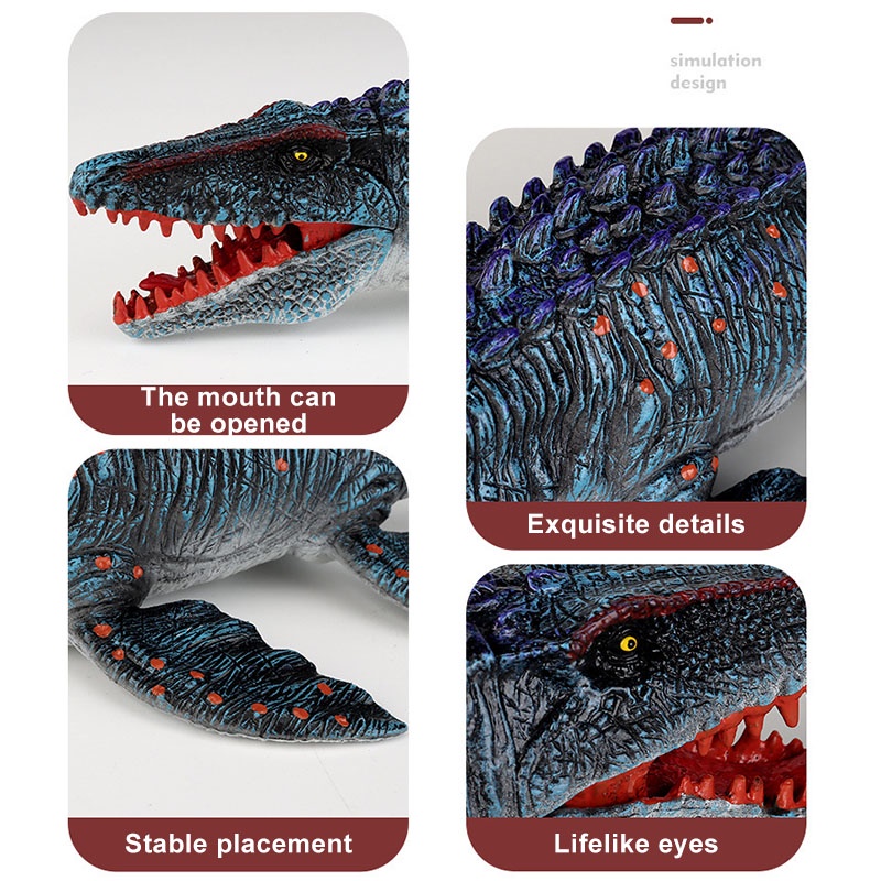 Mô Hình Khủng Long Mosasaurus Đồ Chơi Chất Lượng Cao Cho Bé