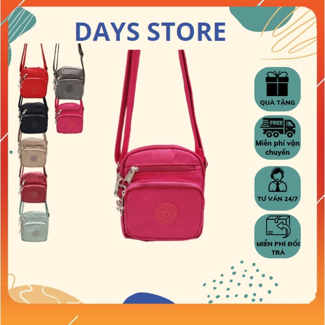 Túi Đeo Cao Cấp Kipling Mã KL2006, Chất Liệu Bền Đẹp, Túi Có Kèm Móc Khóa, Kích Thước 16cmx19cmx7cm ( ảnh chụp thật )