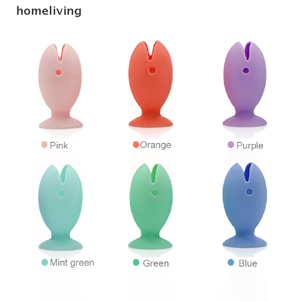 Giá Đỡ Bàn Chải Đánh Răng Bằng Silicone 45mm Hình Con Cá