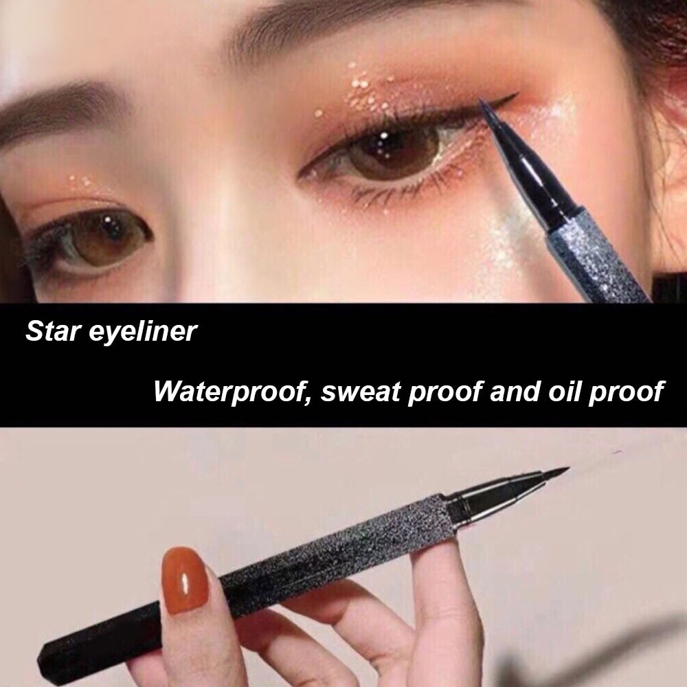 Bút Kẻ Mắt Lâu Trôi Kháng Nước Chống Thấm Mồ Hôi Dưỡng Ẩm Tạo Kiểu Lâu Trôi Không Lem Nhòe