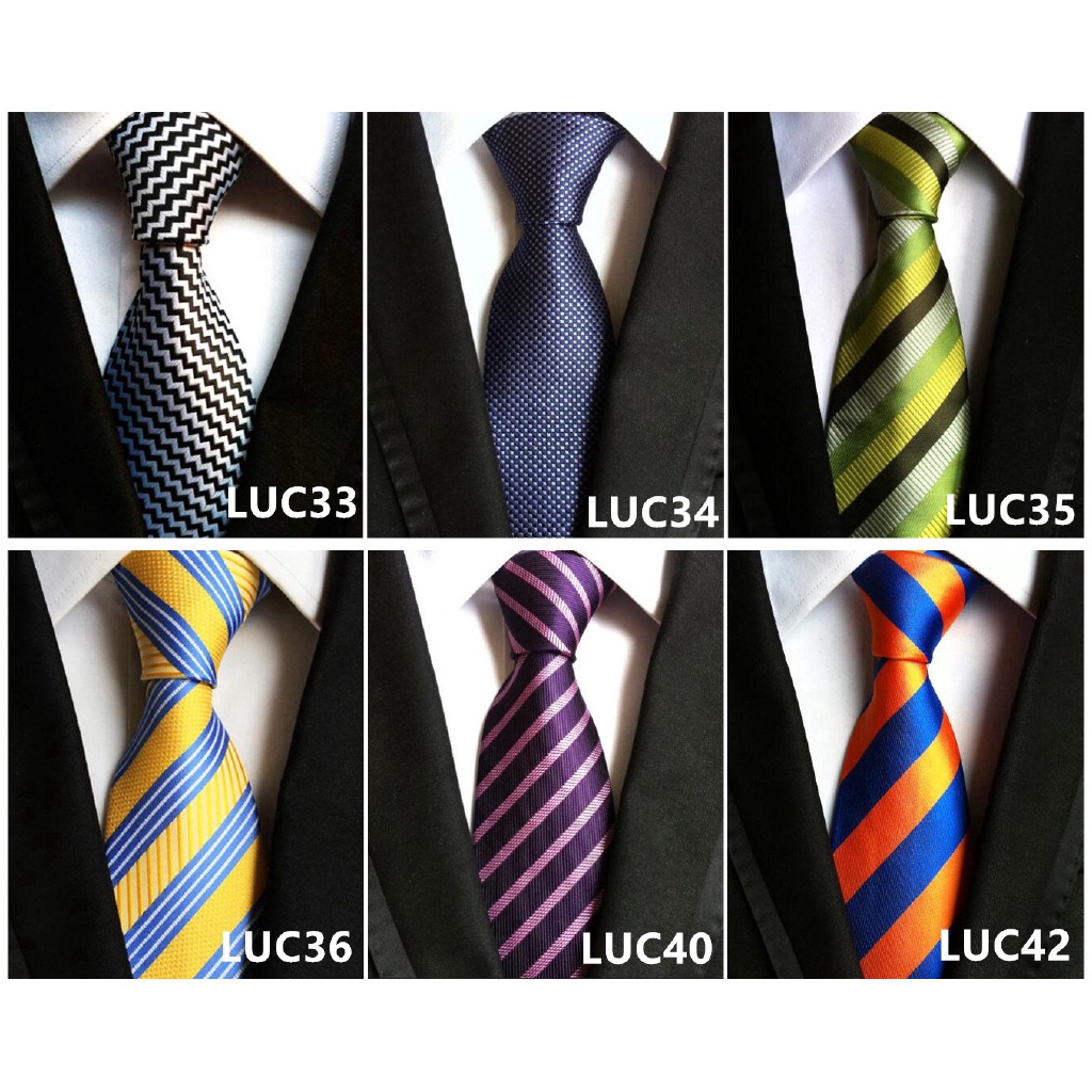 Cà vạt EFAN nhiều màu tùy chọn cỡ 8cm thời trang thanh lịch cho nam