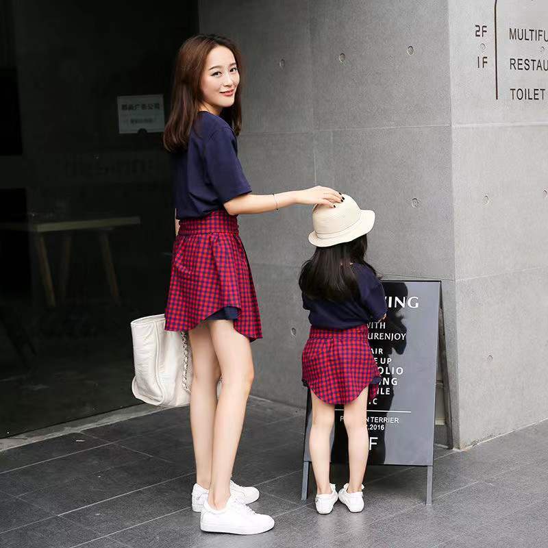 Đầm Phong Cách Phương Tây Thời Trang Mùa Hè Mới 2023 Dành Cho Mẹ Và Bé