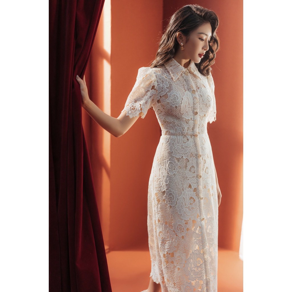 Đầm Cinematic Lace Dress HUONG BOUTIQUE HBV1231