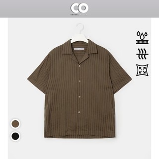 Áo sơ mi tay ngắn kẻ sọc cuban shirt 8seconds retro - 2 Màu