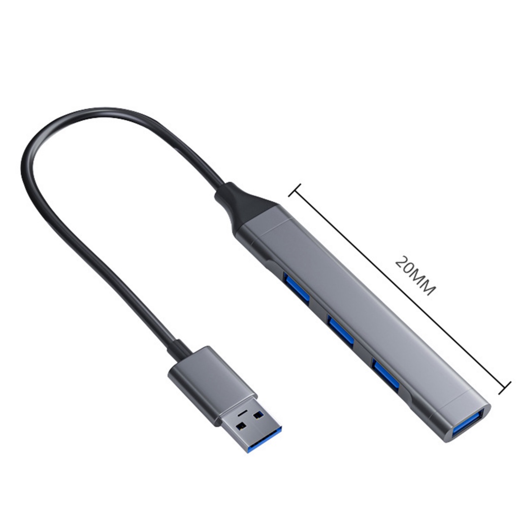 Bộ Chia 4 Cổng Usb 3.0 Tốc Độ Cao In Họa Tiết Hoa Hướng Dương Nhỏ Gọn Tiện Dụng Cho Máy Tính / Laptop