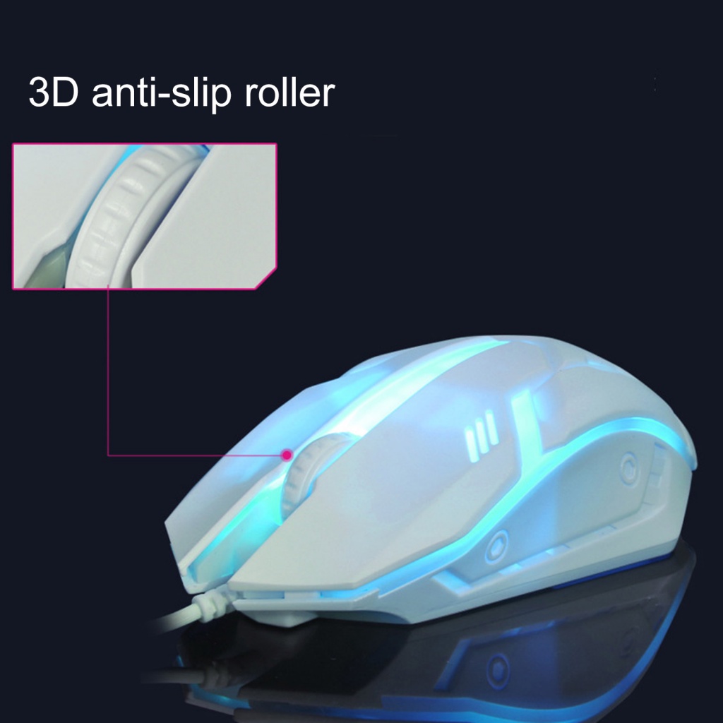 1 Bộ Chuột Và Bàn Phím TX30 3D Không Trượt Có Đèn Nền Nhiều Màu Siêu Mỏng
