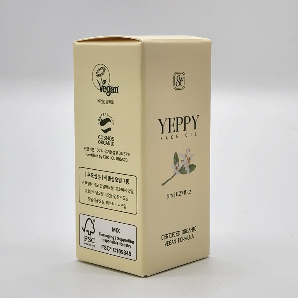 Dầu Dưỡng Ẩm Si yeppy Face Oil 8 ml | 0.27 fl. oz | BigBuy360 - bigbuy360.vn